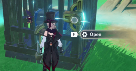 Genshin Impact - Fixed Storage Device and Energy Transfer Device Banner Open Locks