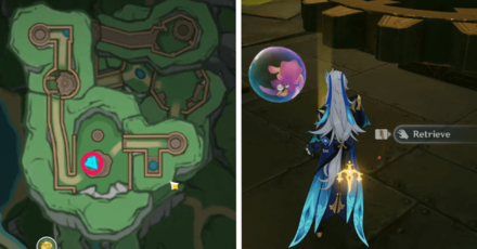 Genshin Impact - How to Retrieve All 4 Replica Anchors - Replica Anchor 2 Location