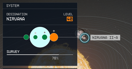 Starfield - Nirvana II-a Planet Location