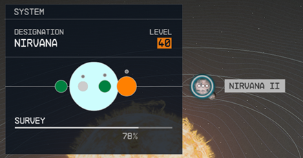 Starfield - Nirvana II Planet Location