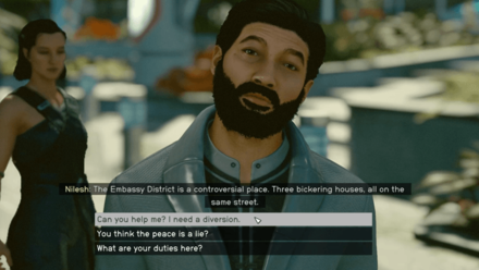 Starfield - Ask Nilesh for a Diversion