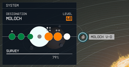 Starfield - Moloch V-d Planet Location