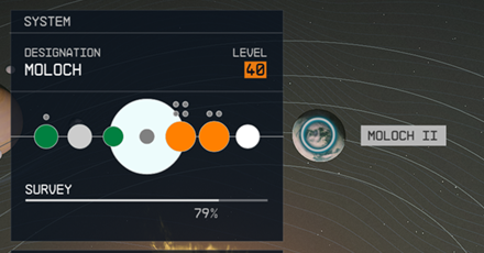 Starfield - Moloch II Planet Location