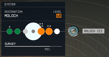 Starfield - Moloch III Planet Location