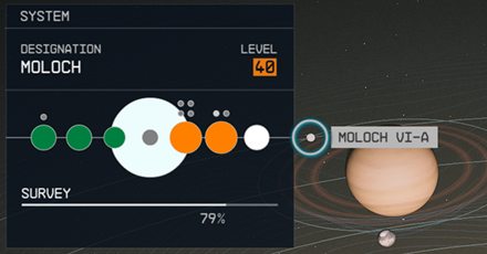Starfield - Moloch VI-a Planet Location