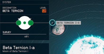 Starfield - Beta Ternion I-a Planet Location