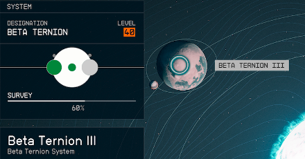 Starfield - Beta Ternion III Planet Location