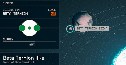 Starfield - Beta Ternion III-a Planet Location