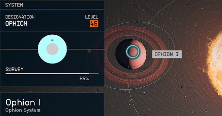 Starfield - Ophion I Planet Location