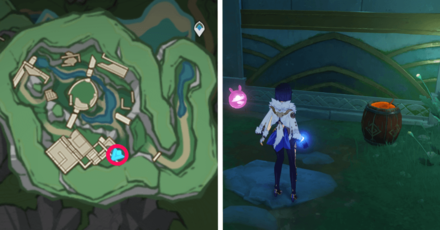 Genshin Impact - Treacherous Light of the Depths - Go to the Other Side of the Room