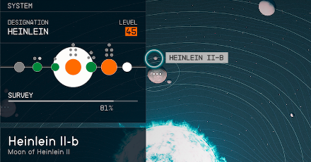 Starfield - Heinlein II-b Planet Location
