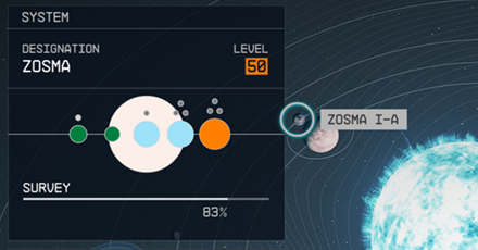 Starfield - Zosma I-a Planet Location