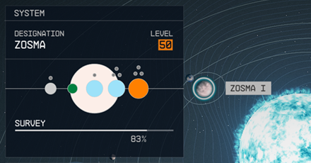 Starfield - Zosma I Planet Location