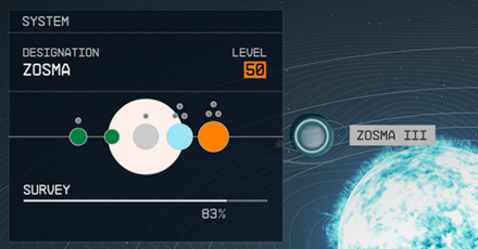 Starfield - Zosma III Planet Location