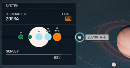 Starfield - Zosma V-c Planet Location