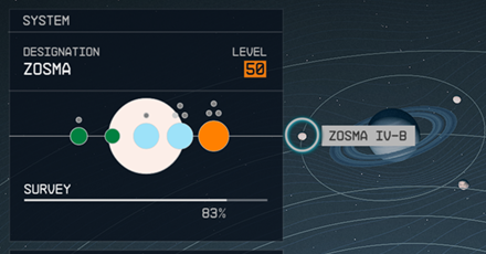 Starfield - Zosma IV-b Planet Location
