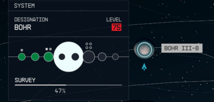 Starfield - Bohr III-b Planet Location