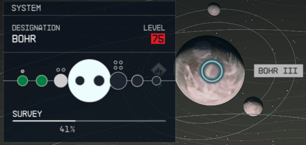 Starfield - Bohr III Planet Location