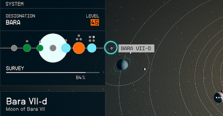 Starfield - Bara VII-d Planet Location