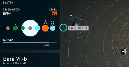 Starfield - Bara VII-b Planet Location