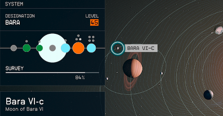 Starfield - Bara VI-c Planet Location