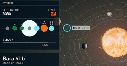 Starfield - Bara VI-b Planet Location