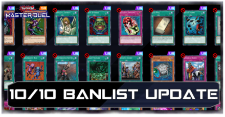 Master Duel - October 10 2023 Banlist Update