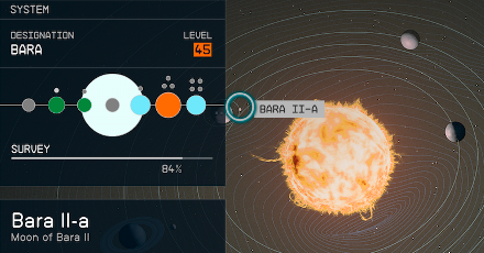 Starfield - Bara II-a Planet Location