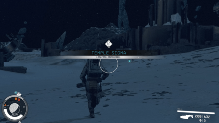 Starfield - Take Barrett to Temple Sigma