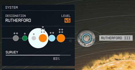 Starfield - Rutherford III Planet Location