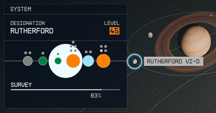 Starfield - Rutherford VI-d Planet Location