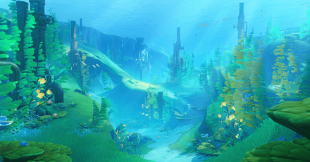Genshin - Fontaine Viewpoint - A Sea of Exile