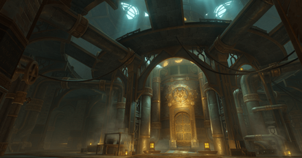 Genshin - Fontaine Viewpoint - The Copper Keep