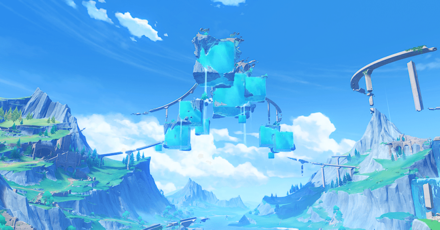 Genshin - Fontaine Viewpoint - The Remnants of Brilliant Wisdom