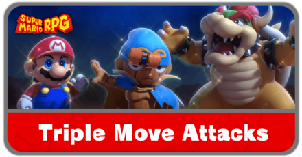 Super Mario RPG - What are Triple Move Attacks