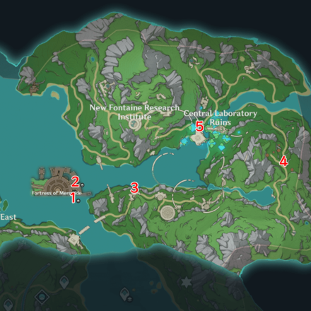 Genshin Impact - Fontaine 4.1 Viewpoints