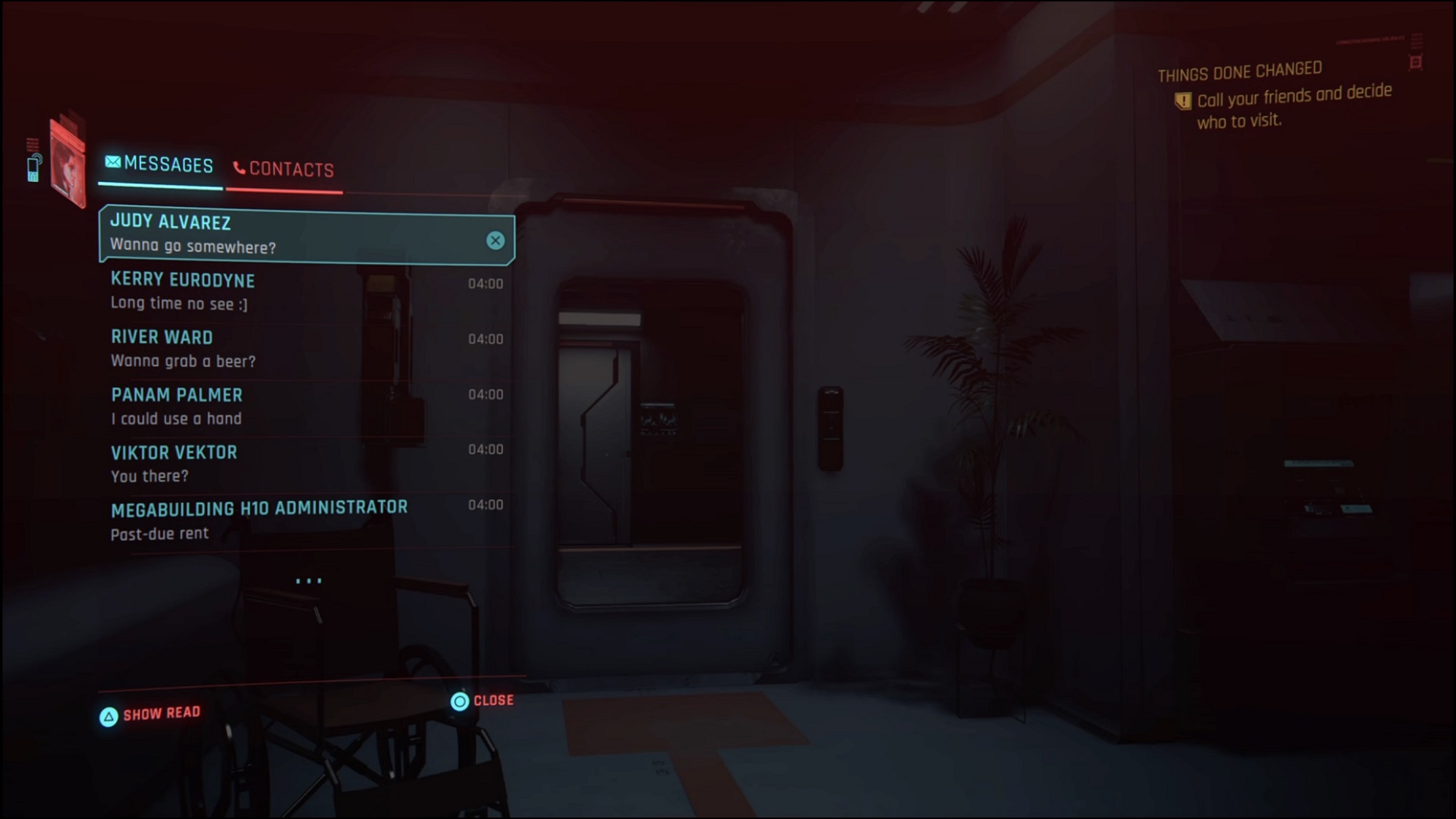 Cyberpunk - call your friends