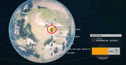 Starfield - Residential District Location