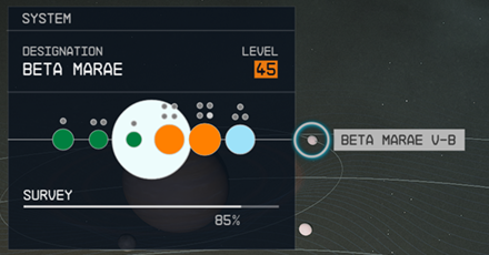 Starfield - Beta Marae V-b Planet Location