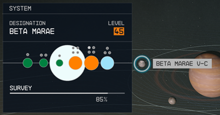 Starfield - Beta Marae V-c Planet Location
