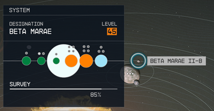 Starfield - Beta Marae II-b Planet Location