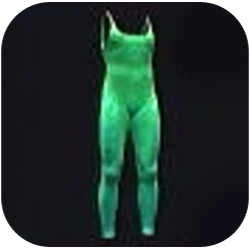 Elastic Unitard with Breathable Mesh