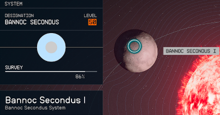 Starfield - Bannoc Secondus I Planet Location