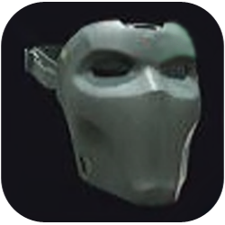 Solid Polycarbonate Ballistic Mask