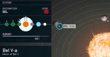 Starfield - Bel V-a Planet Location