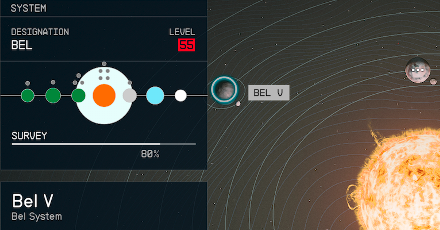 Starfield - Bel V Planet Location