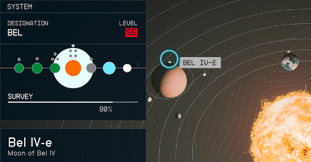 Starfield - Bel IV-e Planet Location