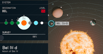 Starfield - Bel IV-d Planet Location