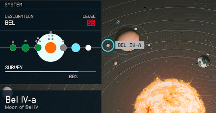 Starfield - Bel IV-a Planet Location