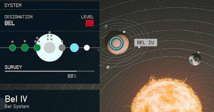 Starfield - Bel IV Planet Location